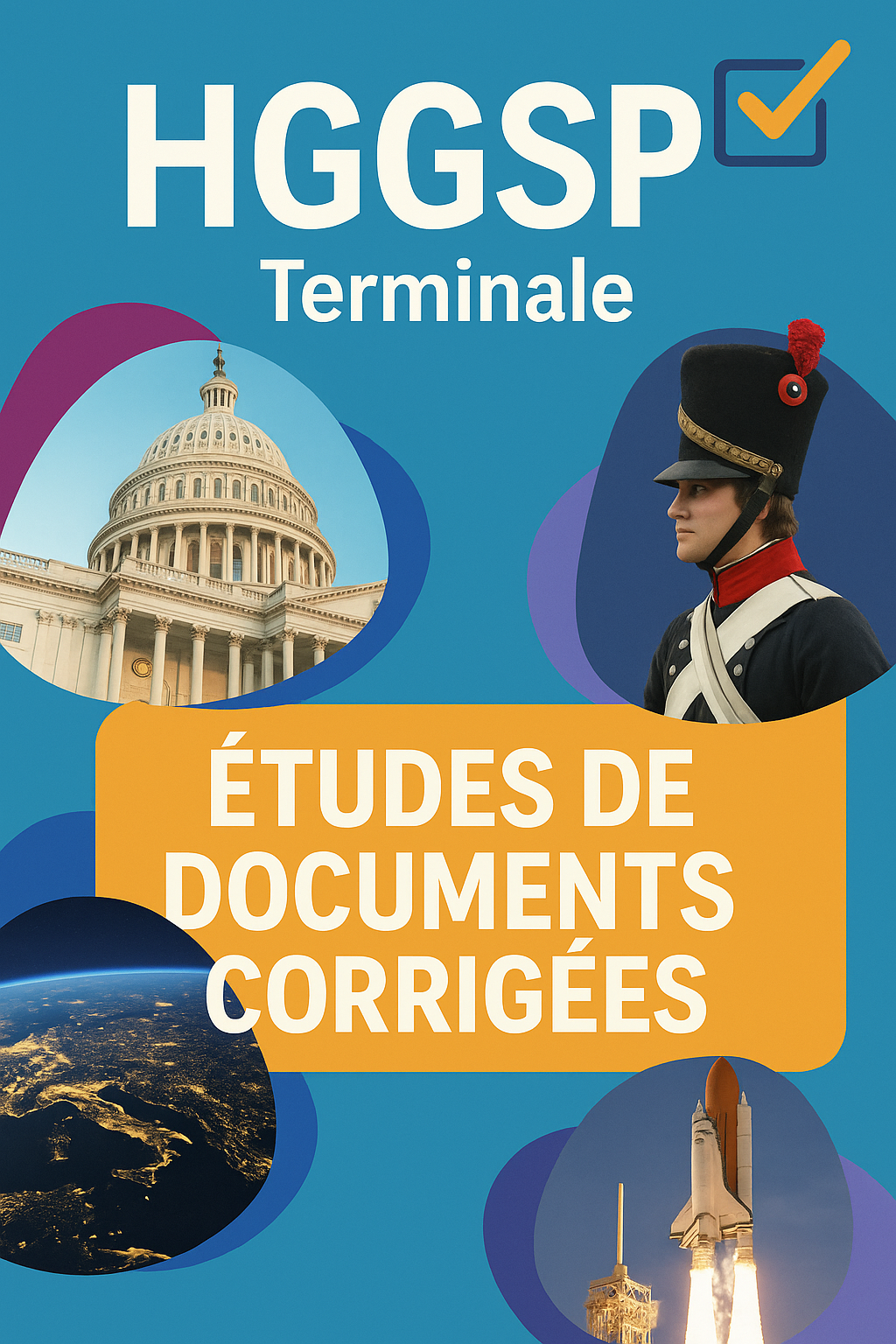 Couverture Ebook Méthode L'Étude de documents HGGSP Terminale